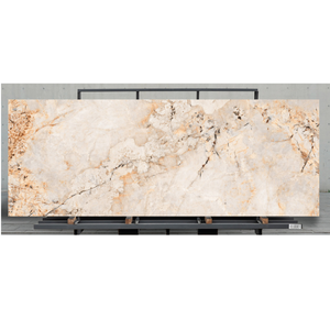 Golden Majesty Modern Big Size Slab Tiles Artificial Marble Porcelain Wall Sintered Stone Panel - Product Image 3