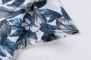 เสื้อฮาวายชาย พิมพ์ลายดอกไม้ แขนสั้น ติดกระดุม เสื้อลำลองสำหรับวันหยุดพักผ่อนริมชายหาด เสื้อฮาวายสำหรับผู้ชาย - Product Image 3