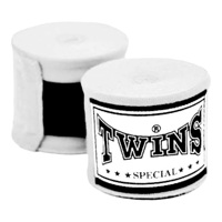 Bandages de protection pour les mains Twins Premium unisexes, respirants, réglables, légers, 95% coton, élastiques, 5m, boxe, Muay Thai, MMA