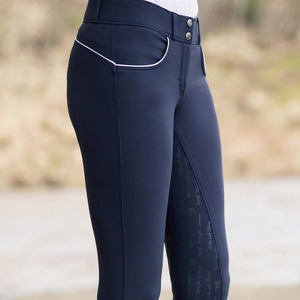 Pantalones de Montar a Caballo de Alta Calidad, Elásticos en 4 Direcciones, Leggings, Ropa Ecuestre, en Tela Técnica con Tacto Suave - Product Image 3