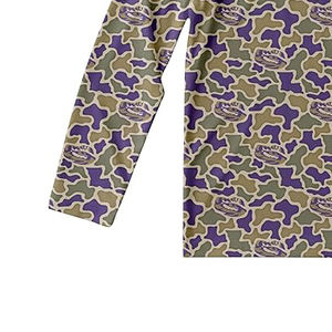 Sudadera con Capucha de Camuflaje en Relieve para Hombre, Mezcla de Algodón y Poliéster, Sudadera con Capucha y Diseño de Textura en Relieve, Capucha con Cordón Ajustable - Product Image 4