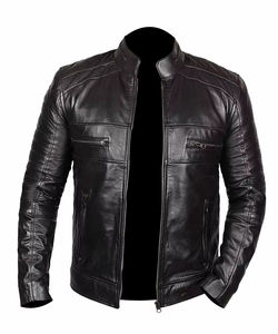 Veste en cuir élégante pour homme, best-seller, disponible en différentes couleurs, au meilleur prix. - Product Image 6