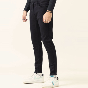 2026 New Streetwear Style Men's Jeans <b>Pants</b> Lightweight Breathable Canvas Custom Logo <b>Hot</b> Sale Jeans <b>Pant</b> - Product Image 4