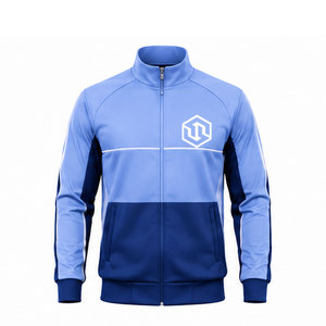 Ensemble de survêtement classique pour homme |   Veste de sport à fermeture éclair intégrale et pantalon de jogging confortable pour l'entraînement, la musculation et la course à pied - Product Image 3