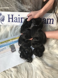 Haute qualité 100% brut vierge cambodgien Remy cheveux corps vague cheveux tissage Extensions Machine Double trame toutes les couleurs colorant - Product Image 3