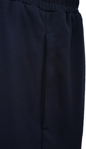 Wholesale Men's Black Straight Casual <b>Trouser</b> 100% Polyester Lightweight High-Waisted Elastic Eco-Friendly Quick Dry Breathable - Product Image 3