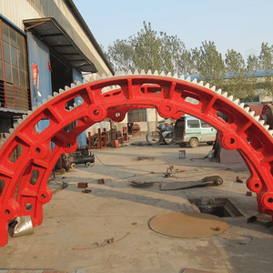 Engrenage de circonférence <span class=keywords><strong>pour</strong></span> four rotatif de grand diamètre <span class=keywords><strong>pour</strong></span> les applications de l'industrie du ciment, de la chaux et de l'industrie métallurgique - Product Image 4