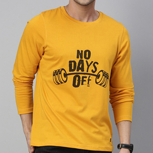 T-shirt à manches longues pour homme, col rond, imprimé, décontracté, streetwear, fabrication sur mesure en gros - Product Image 4