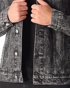 Hot selling breathable <b>Men</b> <b>Denim</b> <b>Jacket</b> customized logocolor premium quality <b>denim</b> <b>jacket</b> for <b>men</b> with in reasonable price - Product Image 2