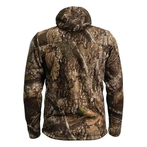 Veste de chasse professionnelle pour oiseaux aquatiques, 100% polyester, camouflage imprimé, softshell isolé, unisexe, soldes d'hiver, dernier design - Product Image 3