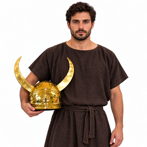 Lanuvian Handgefertigte Metallkunstwerke Etruskischer Griechischer Helm Rüstung - Product Image 4