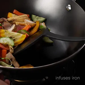 Hot Selling 22cm Cast Iron Cookware <b>Pot</b> Nitrile Series Durable Non Stick Fry Cooking <b>Pan</b> for Home Kitchen Restaurant - Product Image 4