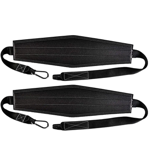 Non Slip Gym Lifting Wrist Straps Heavy Duty Weightlifting Support for Deadlift Grip <b>Strength</b> <b>Training</b> Fitness Workout - Product Image 3