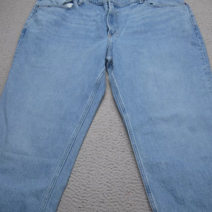 Jean ample taille mi-haute pour femme, coupe décontractée, personnalisable, en denim, vente en gros, marque privée, best-seller - Product Image 2