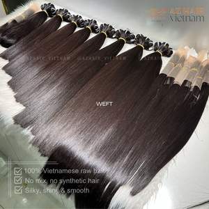 Paquetes de cabello humano de trama recta de hueso súper natural No procesado Todo el cabello crudo virgen Grado 12A Envío vietnamita en todo el mundo - Product Image 4