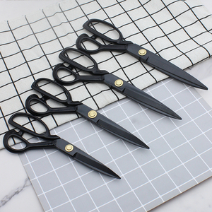 Tijeras de Sastre de Acero al Manganeso, Tijeras de Costura Profesionales de Alta Calidad, 9_10_11_12 Pulgadas, Rectas y Guiadas para Ropa - Product Image 6