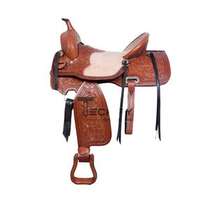 Selle Western en cuir artisanal de haute qualité pour l'équitation - Product Image 5