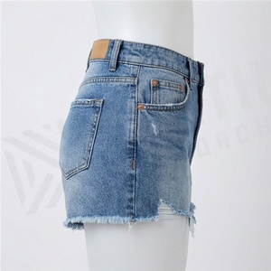 Heavy <b>Work</b> Casual Denim Shorts Colorful Floral Embroidery Womens Summer Loose <b>Jeans</b> Top Quality Customized Color Fits - Product Image 3