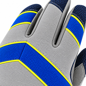 Gants de football antidérapants renforcés, respirants, à enfiler, avec sangle de poignet réglable (paire) - Product Image 5