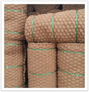 Tapis en fibres de coco naturelles VigiFarm Tina, écologique et biodégradable, pour la maison, le jardin et l'extérieur - Product Image 1