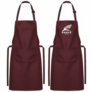 Tablier de charpentier réglable en coton robuste avec sangles croisées et sac à outils, couleur personnalisable, uniforme de travail pour le personnel de restaurant et de bar - Product Image 6