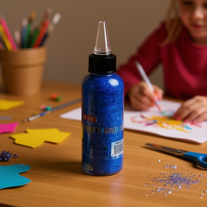 Colla Glitterata Ilan 120G Blu Oro, Adesivo per Progetti Artistici Fai-da-Te - Product Image 2