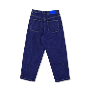 Pantalones Vaqueros Anchos Azul Oscuro para Hombre, Diseño Original, Nueva Colección, Estilo Baggy, Pantalones de Skate para Chicos Grandes - Product Image 2