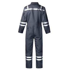 Wholesale Mechanic Worker Jumpsuit Hi Vis One Piece <b>Overalls</b> Coal Mine Farm Security Outdoor Workwear Polyester Fire Breathable - Product Image 6