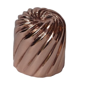 ชุดแม่พิมพ์ canele ทองแดงแบบไม่ติดถ้วยมัฟฟินแบบกระป๋องทำจากทองแดงทำจากคัสตาร์ดฝรั่งเศส - Product Image 1