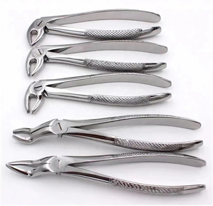 Juego de Instrumentos Quirúrgicos Dentales con Logotipo Personalizado, Pinzas (Forceps) Manuales para Extracción de Dientes con Patrón en Inglés, Empaque Personalizado - Product Image 3