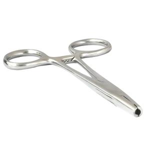 Stainless Steel Manual Dermal Anchor Tube Hemostat Forceps for Dermal Tops Anchor Holder Piercing <b>Tools</b> Reusable MOL Medicab - Product Image 3