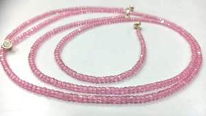 Collar de Cuentas con Cierre Magnético EMINENT JEWEL, Cuentas Facetadas de Circonia Cúbica de 3mm - Product Image 5