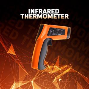 Thermomètre infrarouge industriel électrique léger IRL 1100 Premium, précision de 2 %, batterie 9 V, double laser avancé - Product Image 5