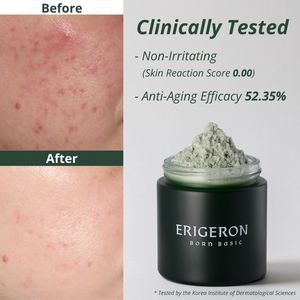 ERIGERON 100ml Nettoyant doux coréen pour le visage avec extrait de feuille de coeur pour l'hydratation des peaux sèches sensibles - Product Image 2