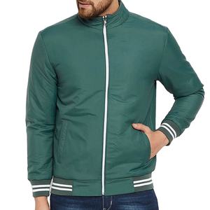 Haute Qualité Dernière Conception Col Montant Full Zip À Capuche Bomber Veste pour Hommes Mode Streetwear Coupe-Vent Manteau pour L'hiver - Product Image 1