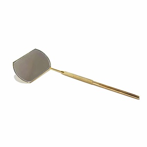 Espejo de acero inoxidable para pestañas, herramienta de inspección de belleza para comprobar y estilizar extensiones de pestañas - Product Image 5