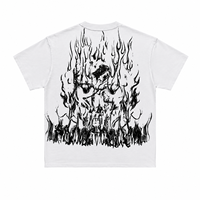 T-shirt formel noir pour homme avec dos uni, col roulé à manches courtes, en coton tricoté et fibre de bambou, coupe classique