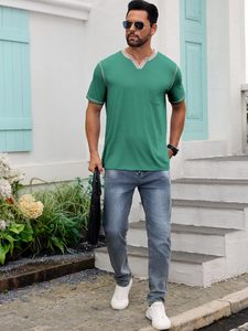 Wholesale Mens Slim Fit Acid Wash <b>TShirt</b> Crew Neck Short Sleeve Stonewashed Tee Front Logo High Quality Heavyweight Available - Product Image 2