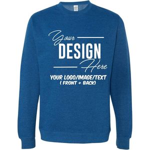 Sudaderas Unisex SS3000 de Peso Medio con Cuello Redondo, Sudaderas con Capucha Personalizadas con Impresión Personalizada - Agrega Tu Diseño - Product Image 1