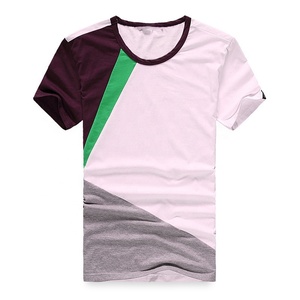 T-shirts et t-shirts de grande taille, vêtements de mode à col ras du cou et à manches courtes, de grande qualité, étiquette tissée personnalisée - Product Image 5