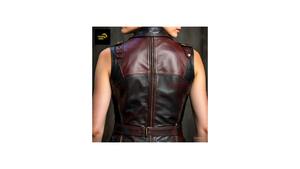 Chaleco de Cuero Genuino Champ King para Mujer, Clásico, Duradero, Elegante y Atemporal - Product Image 5