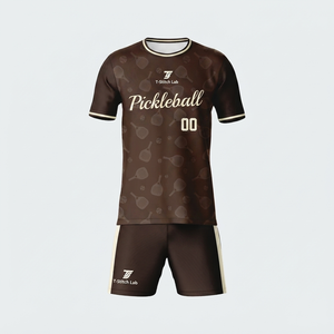 Uniforme de Pickleball para Hombre de Secado Rápido, Nuevo Diseño, Último Estilo, Ajuste Cómodo, Mangas Cortas, Ropa Deportiva - Product Image 6