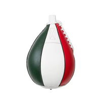 Ballon de vitesse double extrémité de haute qualité, sac de frappe lourd, en PU durable, portable, en cuir premium