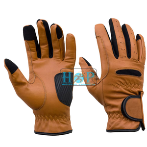 Gants d'équitation pour adultes – Gants de maniement doux et confortables avec une adhérence durable, tissu extensible et respirant - Product Image 1
