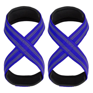 Correa de Muñeca Reforzada Tipo Ocho para Fitness y Levantamiento de Pesas, Unisex, de Nailon, Personalizable con Color y Logotipo - Product Image 3