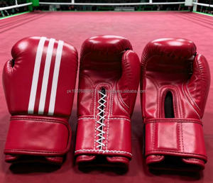 Guantes de Boxeo de Alta Calidad para Entrenamiento y Competición, Duraderos y Cómodos, de Cuero PU, para Hombres y Mujeres - Product Image 1