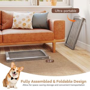 Recinto in Legno per Cani di Piccola e Media Taglia e Gatti, Prodotto per Pulizia e Bagno - Product Image 5