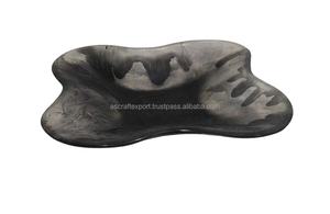 Bol de service en résine de style moderne personnalisable, vaisselle et articles de table uniques sur le thème religieux et de l'amour - Product Image 2