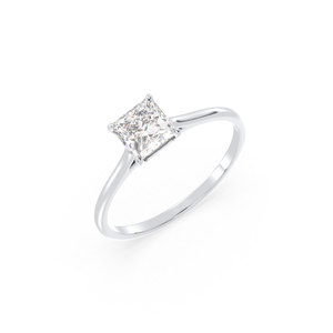 Bague de fiançailles en argent sterling 925 certifiée GRA, vente directe du fabricant REYES, pour femme, cadeau de mariage, bijoux fins - Product Image 6