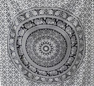 Hippie Mandala Tapestry <b>Wall</b> Hanging <b>for</b> <b>Bedroom</b> Bohemian Indian Floral Design Magical Thinking Decor - Product Image 4